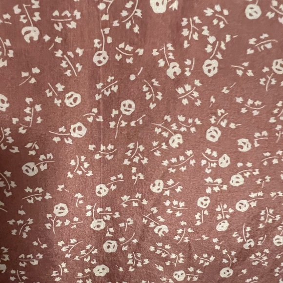 NWOT La Senza silk slip in dusty pink floral pattern, size Large - Picture 5 of 7